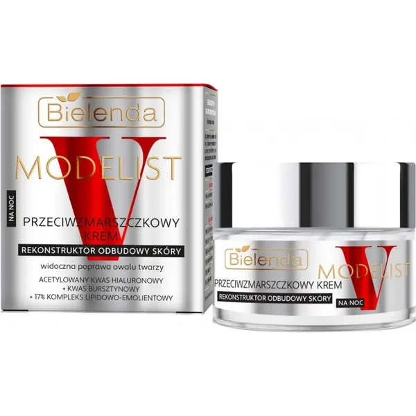 BIELENDA V-Modelist przeciwzmarszczkowy krem do twarzy na noc 50ml
