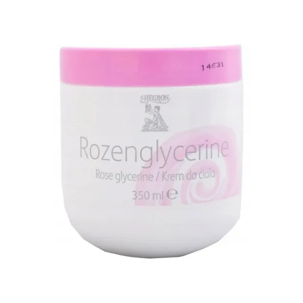 HEGRON glicerynowy krem do twarzy i ciała Różany 350ml