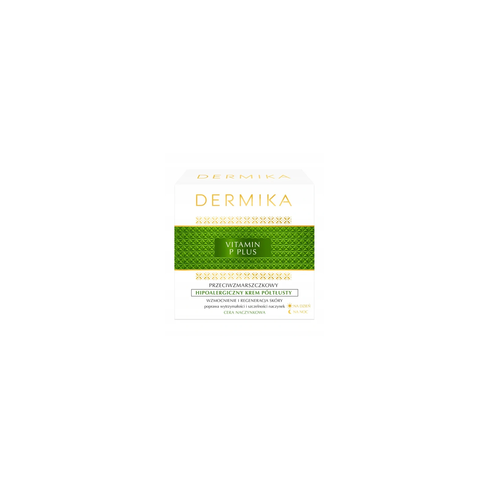 DERMIKA Vitamin P Plus półtłusty krem do twarzy hipoalergiczny 50ml