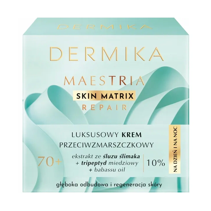 DERMIKA Maestria krem do twarzy przeciwzmarszczkowy na dzień i noc 70+ 50ml