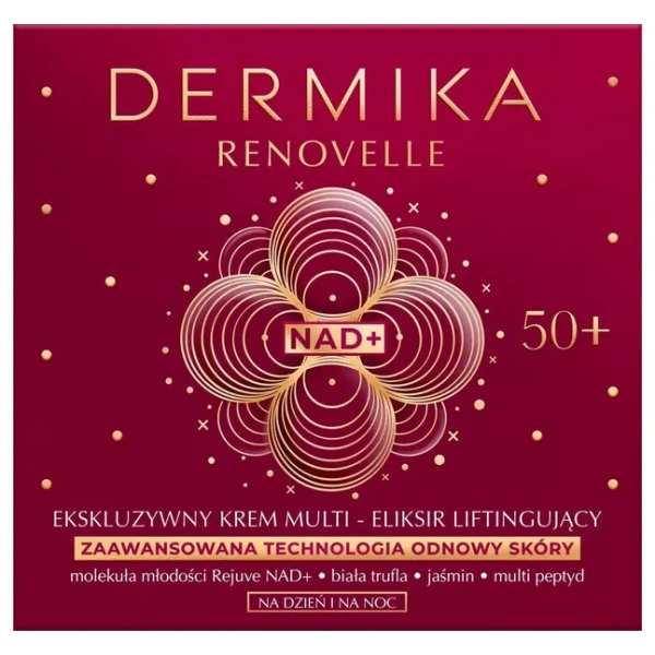 DERMIKA Renovelle krem do twarzy na dzień i noc 50+ 50ml