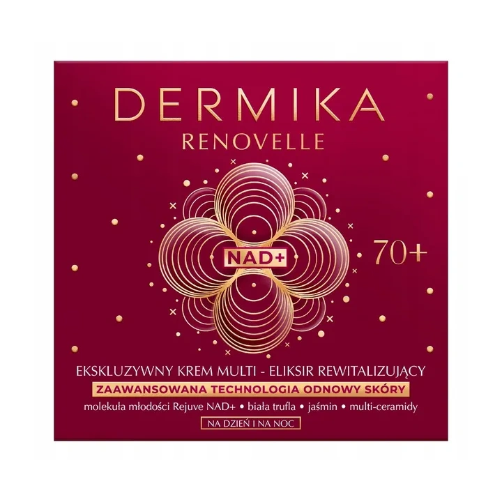 DERMIKA Renovelle krem do twarzy rewitalizujący na dzień i noc 70+ 50ml