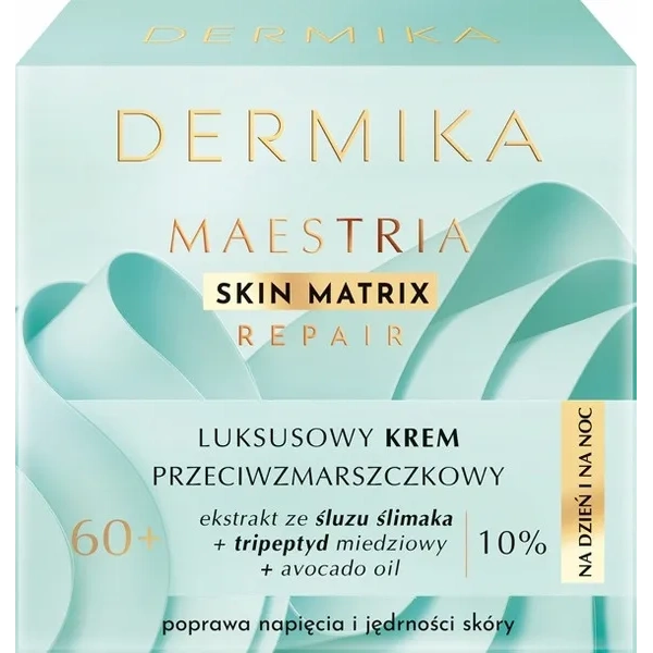 DERMIKA Maestria krem do twarzy przeciwzmarszczkowy na dzień i noc 60+ 50ml