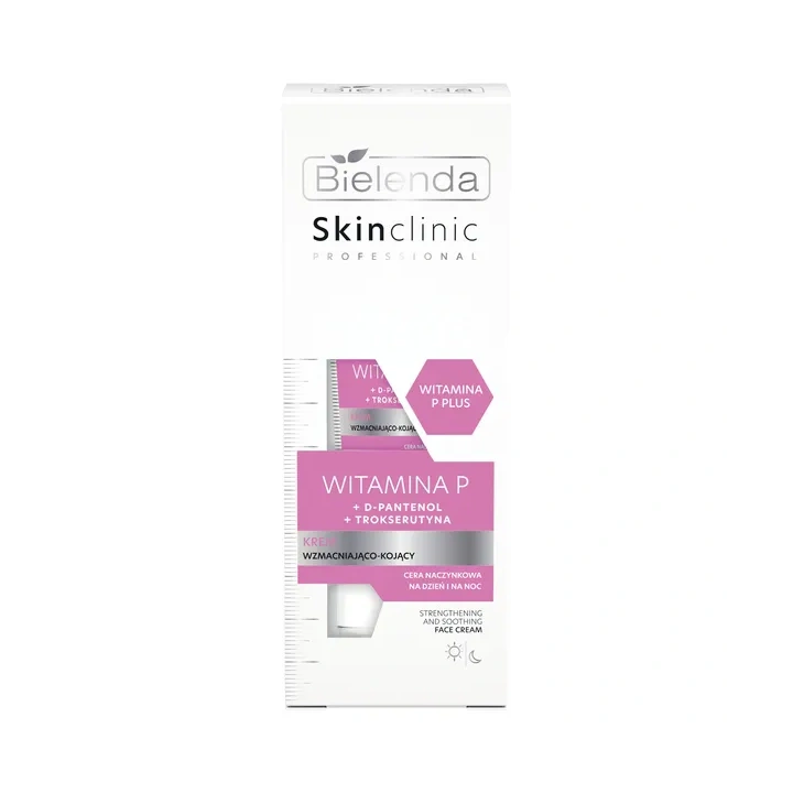 BIELENDA Skin Clinic krem do twarzy wzmacniająco-kojący Witamina P 40ml
