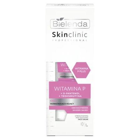 BIELENDA Skin Clinic krem do twarzy wzmacniająco-kojący Witamina P 40ml
