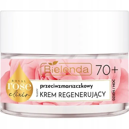 BIELENDA Royal Rose Elixir krem do twarzy regenerujący 70+ Dzień Noc 50ml