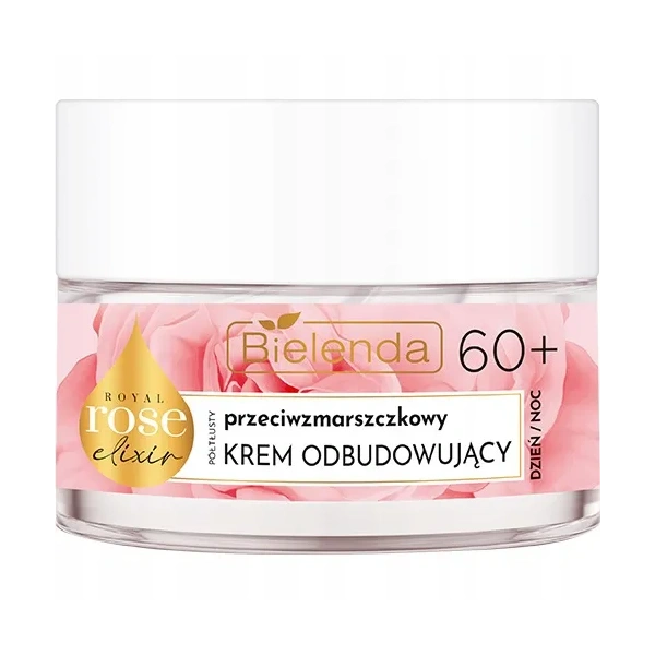 BIELENDA Royal Rose Elixir krem do twarzy odbudowujący 60+ Dzień Noc 50ml