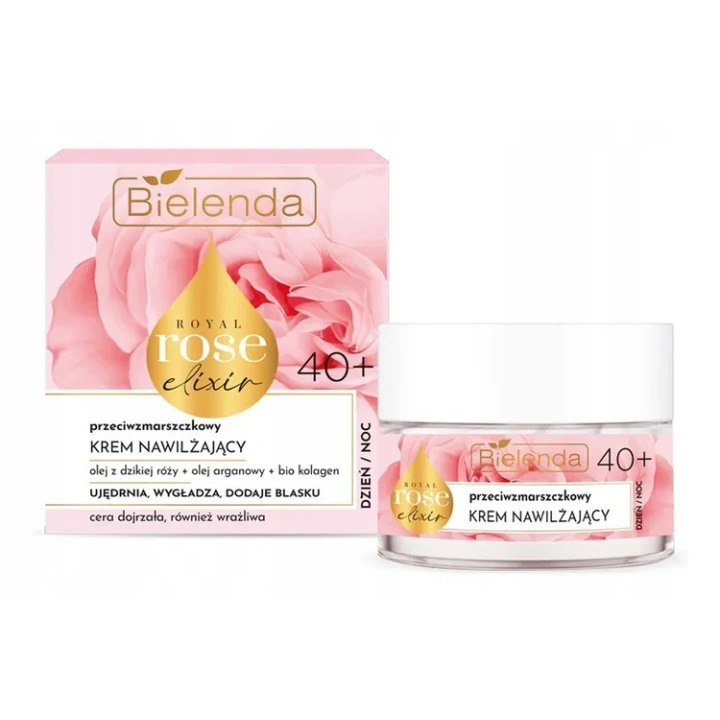 BIELENDA Royal Rose Elixir krem do twarzy nawilżający 40+ 50ml