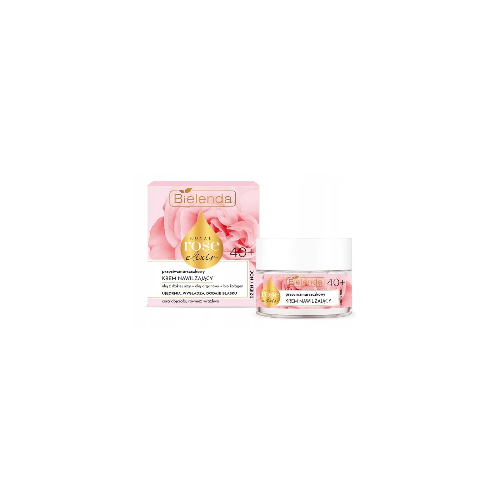 BIELENDA Royal Rose Elixir krem do twarzy nawilżający 40+ 50ml