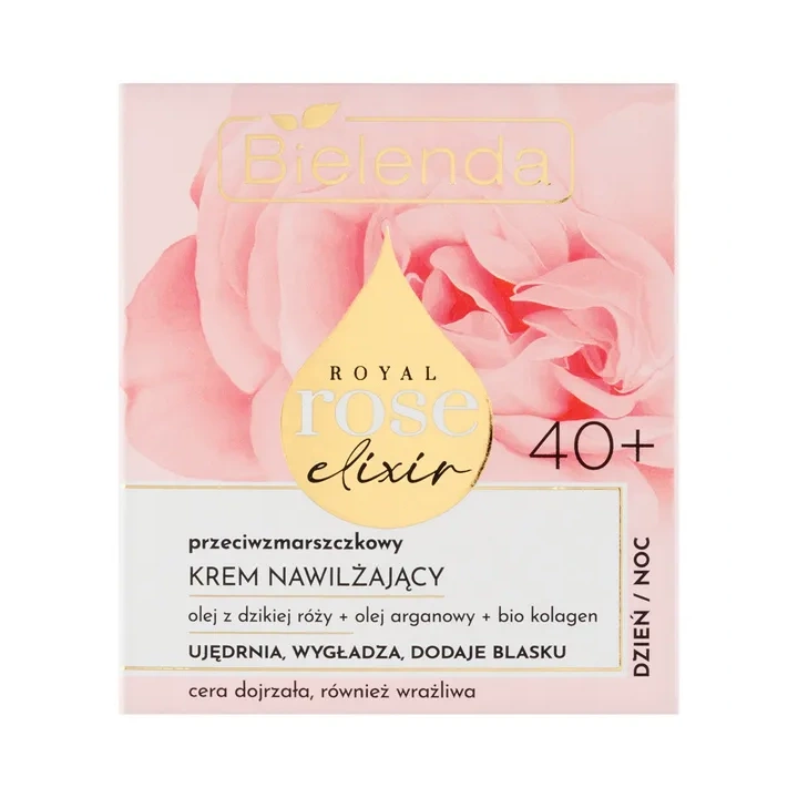 BIELENDA Royal Rose Elixir krem do twarzy nawilżający 40+ 50ml