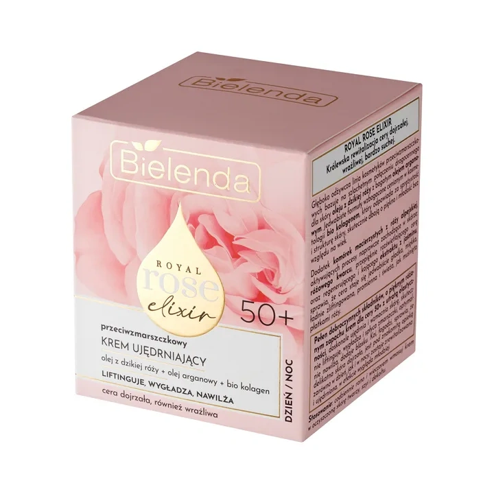 BIELENDA Royal Rose Elixir krem do twarzy nawilżający 40+ 50ml