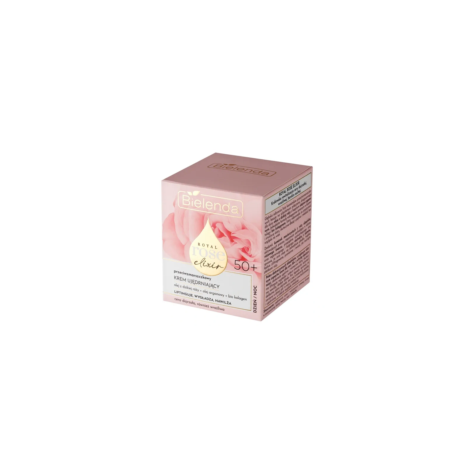 BIELENDA Royal Rose Elixir krem do twarzy nawilżający 40+ 50ml
