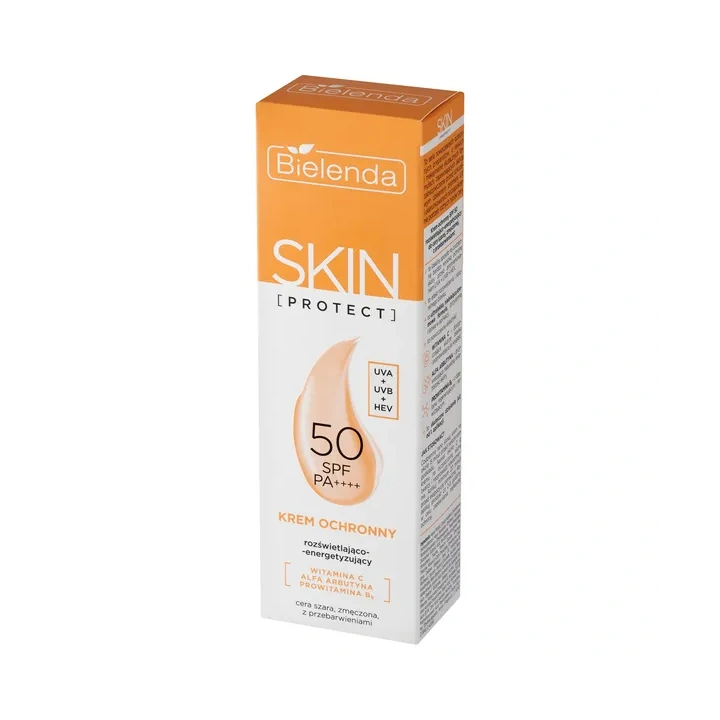 BIELENDA Skin Protect krem do twarzy ochronny energetyzujący SPF 50 40ml