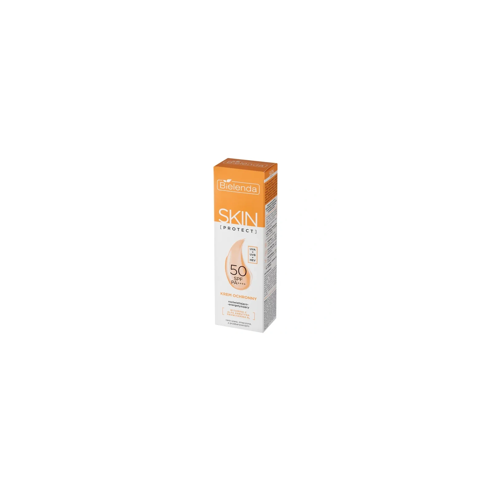 BIELENDA Skin Protect krem do twarzy ochronny energetyzujący SPF 50 40ml