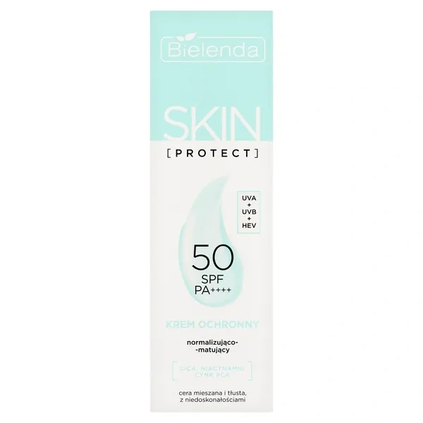 BIELENDA Skin Protect krem do twarzy ochronny matujący SPF 50 40ml