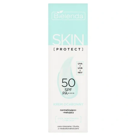 BIELENDA Skin Protect krem do twarzy ochronny matujący SPF 50 40ml
