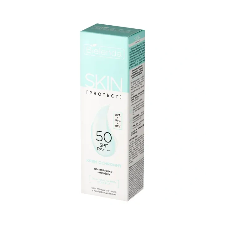 BIELENDA Skin Protect krem do twarzy ochronny matujący SPF 50 40ml