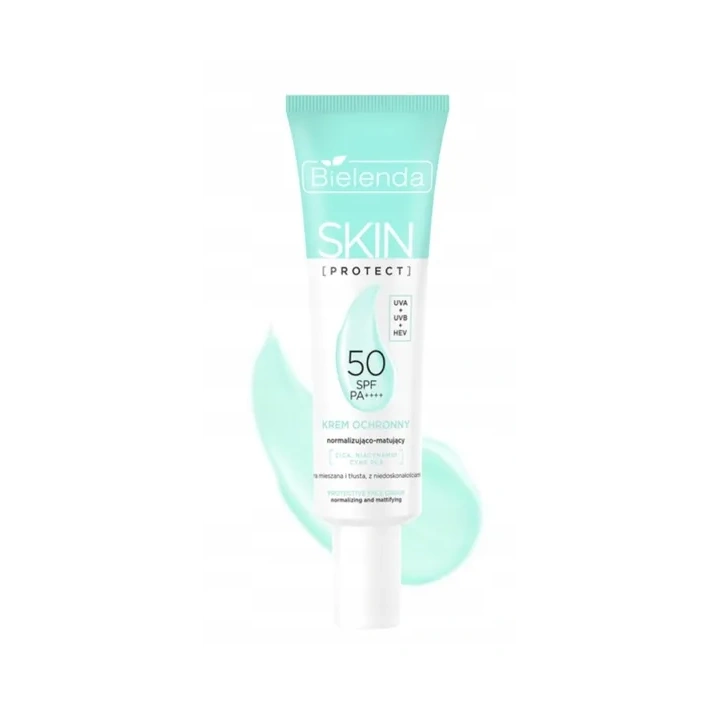 BIELENDA Skin Protect krem do twarzy ochronny matujący SPF 50 40ml