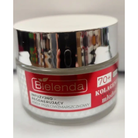 BIELENDA Kolagenowy Stymulator Młodości krem do twarzy dzień i noc 70+ 50ml