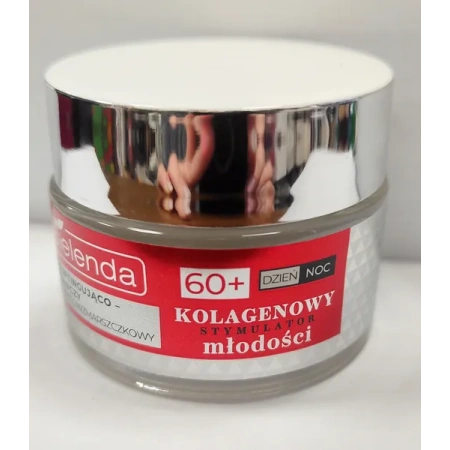 BIELENDA Kolagenowy Stymulator Młodości krem do twarzy dzień i noc 60+ 50ml