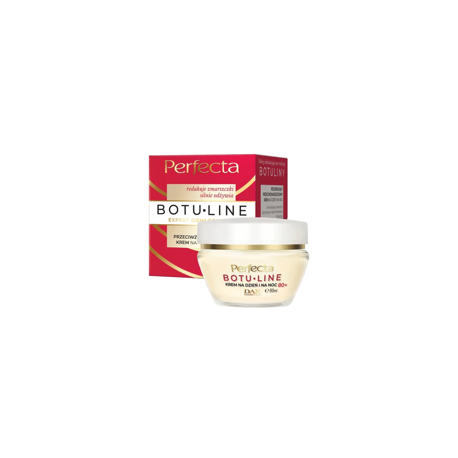 DAX Perfecta Botu-Line krem do twarzy Przeciwzmarszczkowy 80 + 50ml
