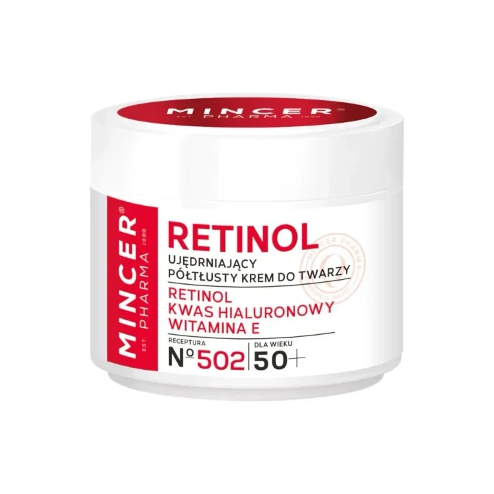 MINCER PHARMA Retinol tłusty krem do twarzy 60+ 50ml