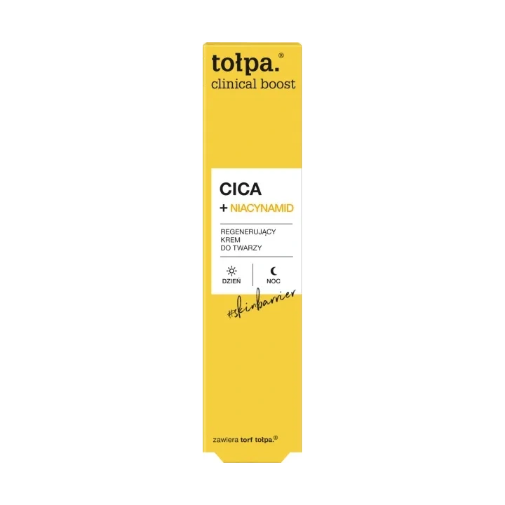 TOŁPA Clinical Boost regenerujący krem do twarzy Cica+Niacynamid 40ml