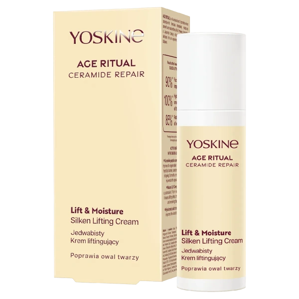 DAX Yoskine Age Ritual Ceramide Repair jedwabisty krem do twarzy liftingujący 50ml