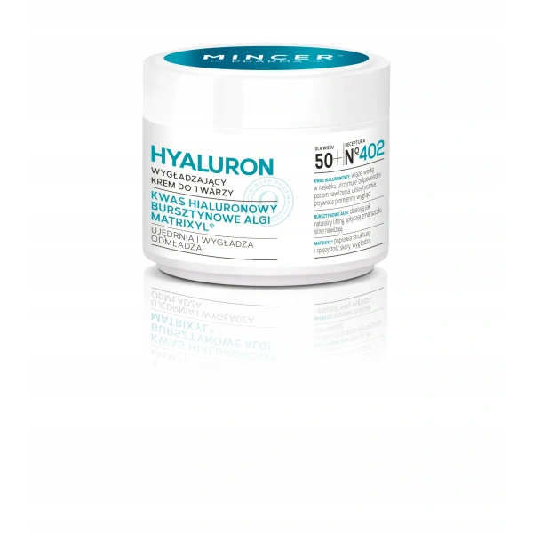 MINCER PHARMA Hyaluron wygładzający krem do twarzy 50+ 50ml
