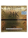 EVELINE 24K Gold&Caviar silnie przeciwzmarszczkowy krem do twarzy z 24K złotem 55+ 50ml