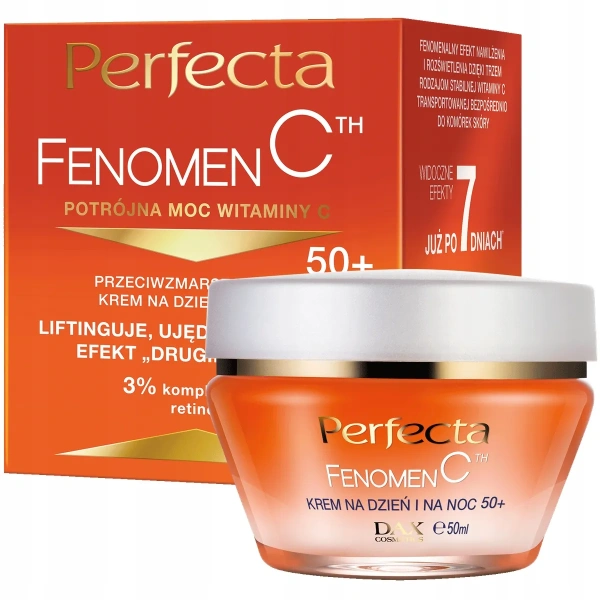DAX Perfecta Fenomen C 50+ krem do twarzy 50ml