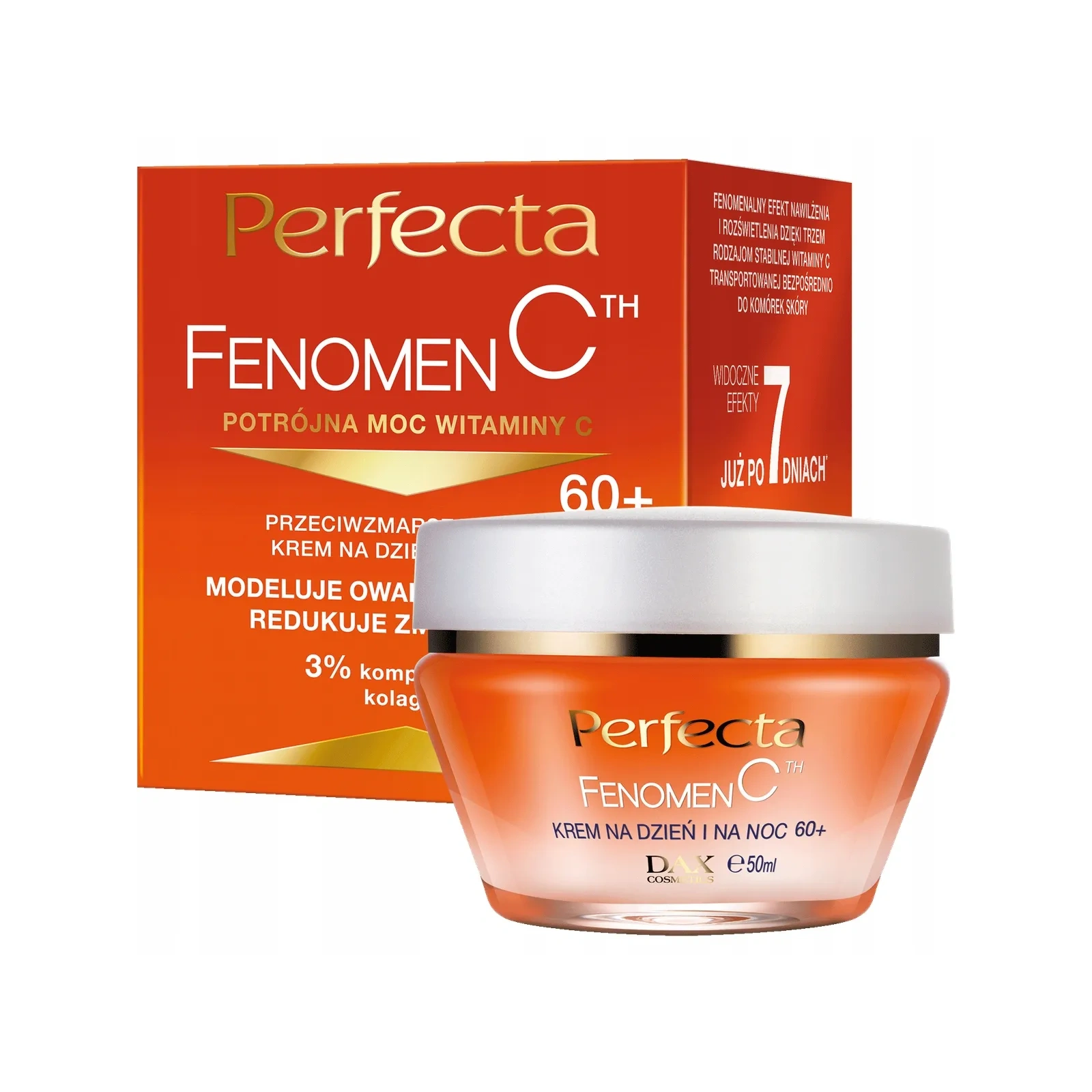 DAX Perfecta Fenomen C 60+ krem do twarzy 50ml