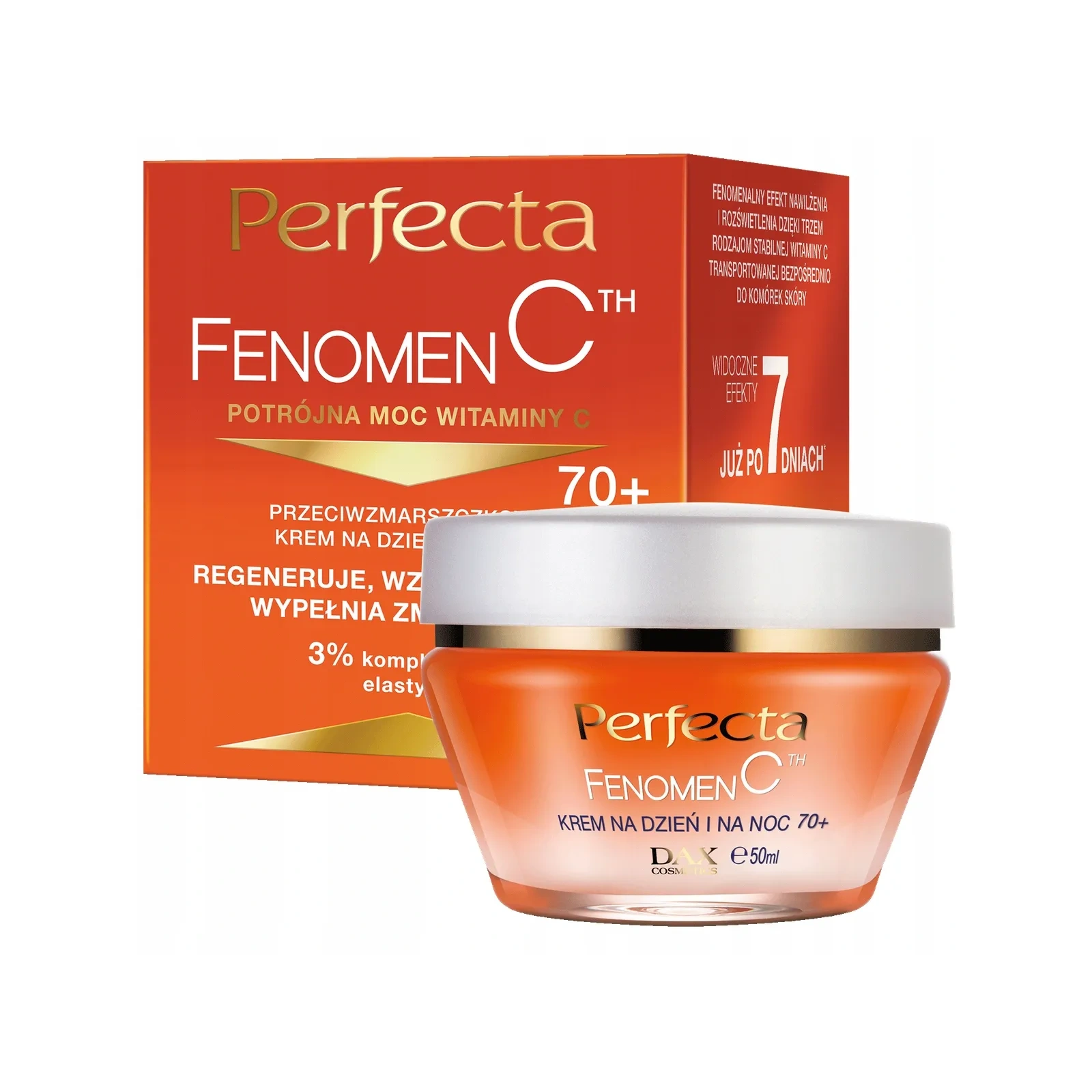 DAX Perfecta Fenomen C 70+ krem do twarzy 50ml