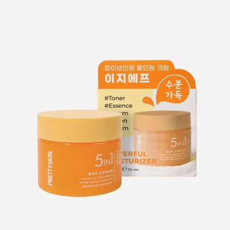 PRETTYSKIN krem do twarzy 5w1 z EGF 50ml