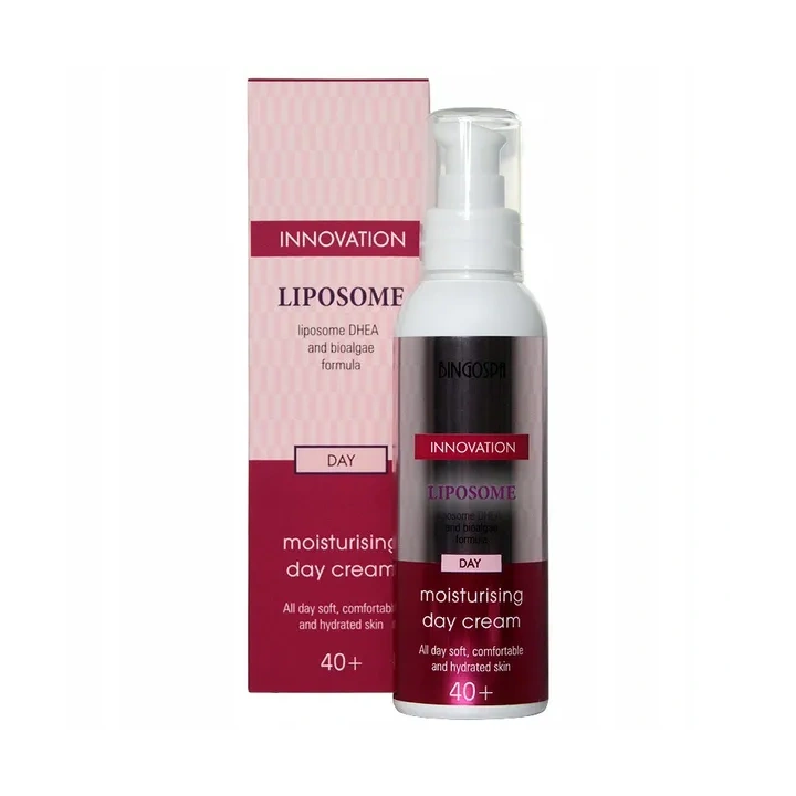 BINGOSPA Innovation krem do twarzy nawilżający Liposome 40+ na dzień 135g