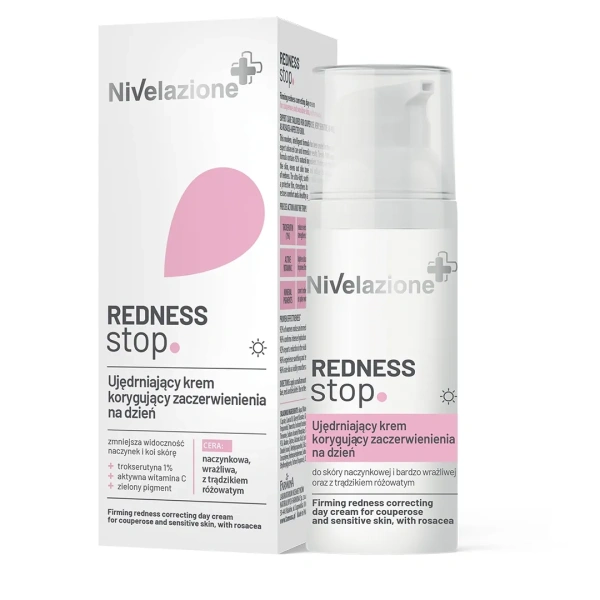 Farmona FARMONA Nivelazione Redness Stop straffend Gesichtscreme korrigierend Rötungen für den Tag 50ml — Inhaltsstoffe und Bewertung
