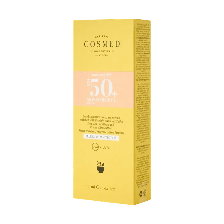 COSMED Sun Essential krem do twarzy Skinvisible CC SPF50+ 30ml