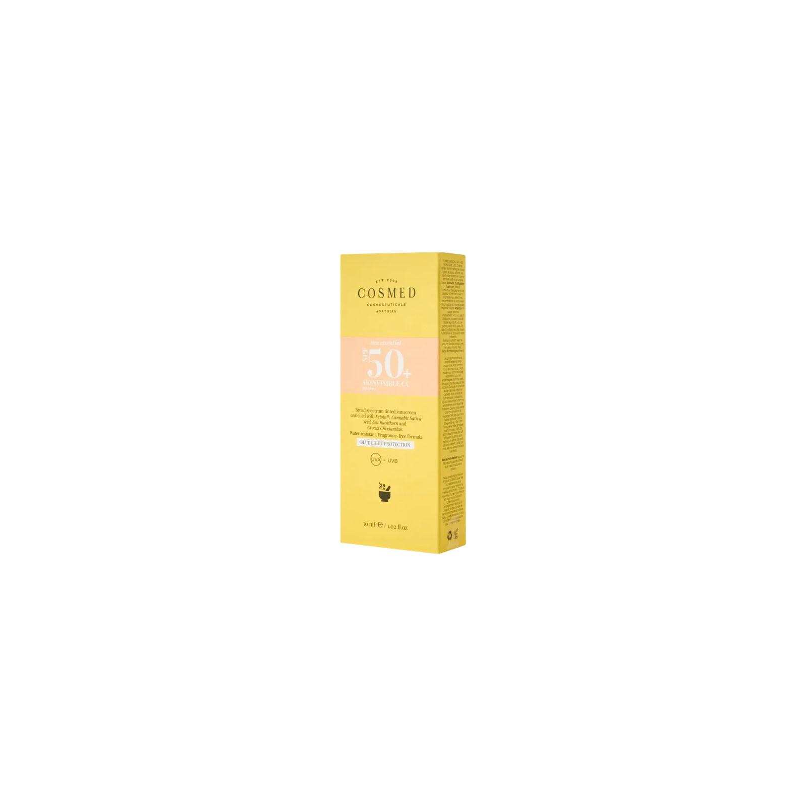 COSMED Sun Essential krem do twarzy Skinvisible CC SPF50+ 30ml