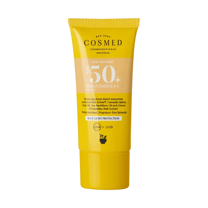 COSMED Sun Essential krem do twarzy Skinvisible CC SPF50+ 30ml