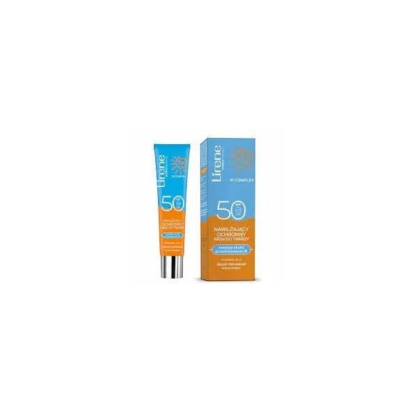 LIRENE Sun krem do twarzy nawilżający ochronny SPF50 IR Complex 40ml 
