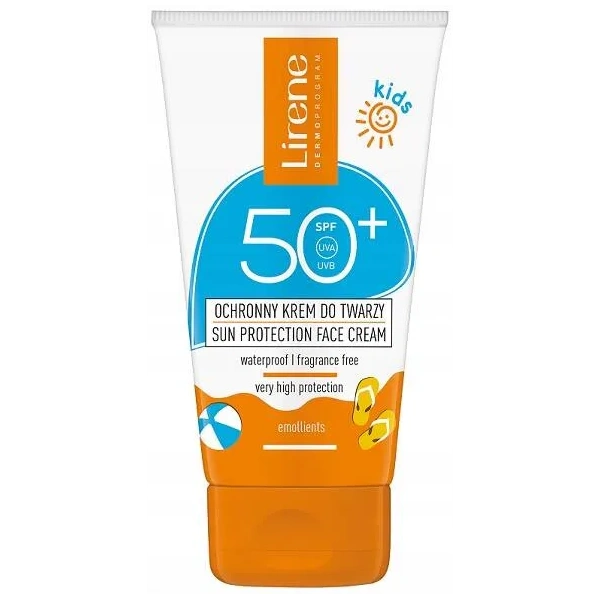 LIRENE Sun Kids ochronny krem do twarzy dla dzieci SPF50+ 50ml 