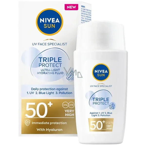 NIVEA Sun UV Face Specialist krem do twarzy 50+ Triple Protection 40ml