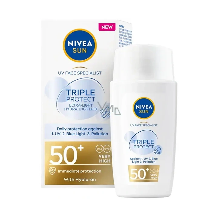 NIVEA Sun UV Face Specialist krem do twarzy 50+ Triple Protection 40ml