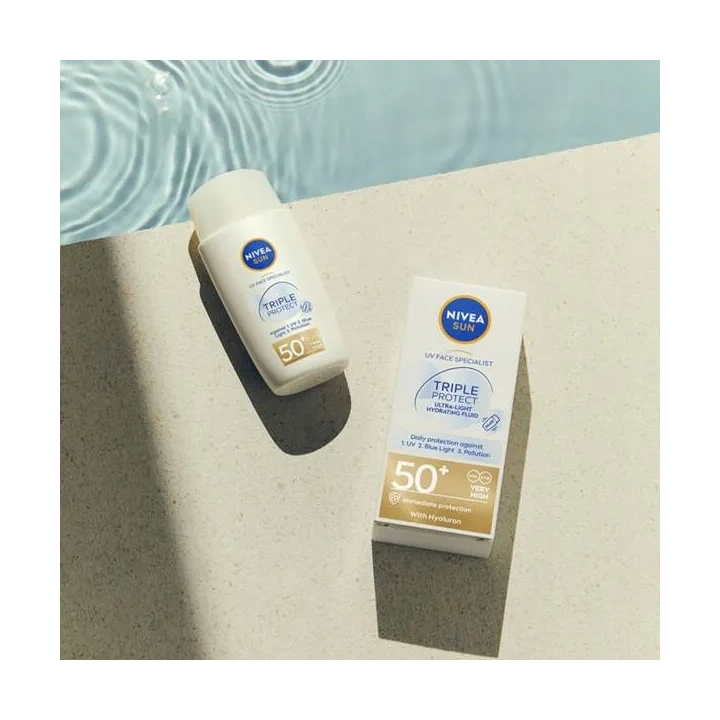 NIVEA Sun UV Face Specialist krem do twarzy 50+ Triple Protection 40ml