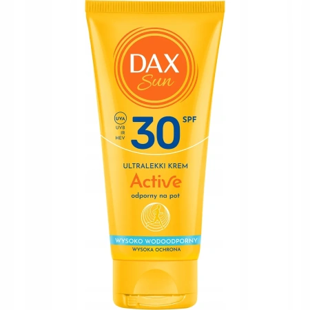 DAX Sun ultralekki krem do twarzy Active odporny na pot SPF30 50ml