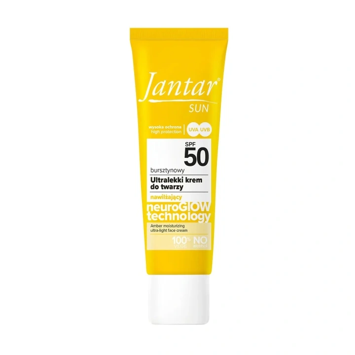 FARMONA Jantar Sun ultralekki krem do twarzy SPF50 50ml