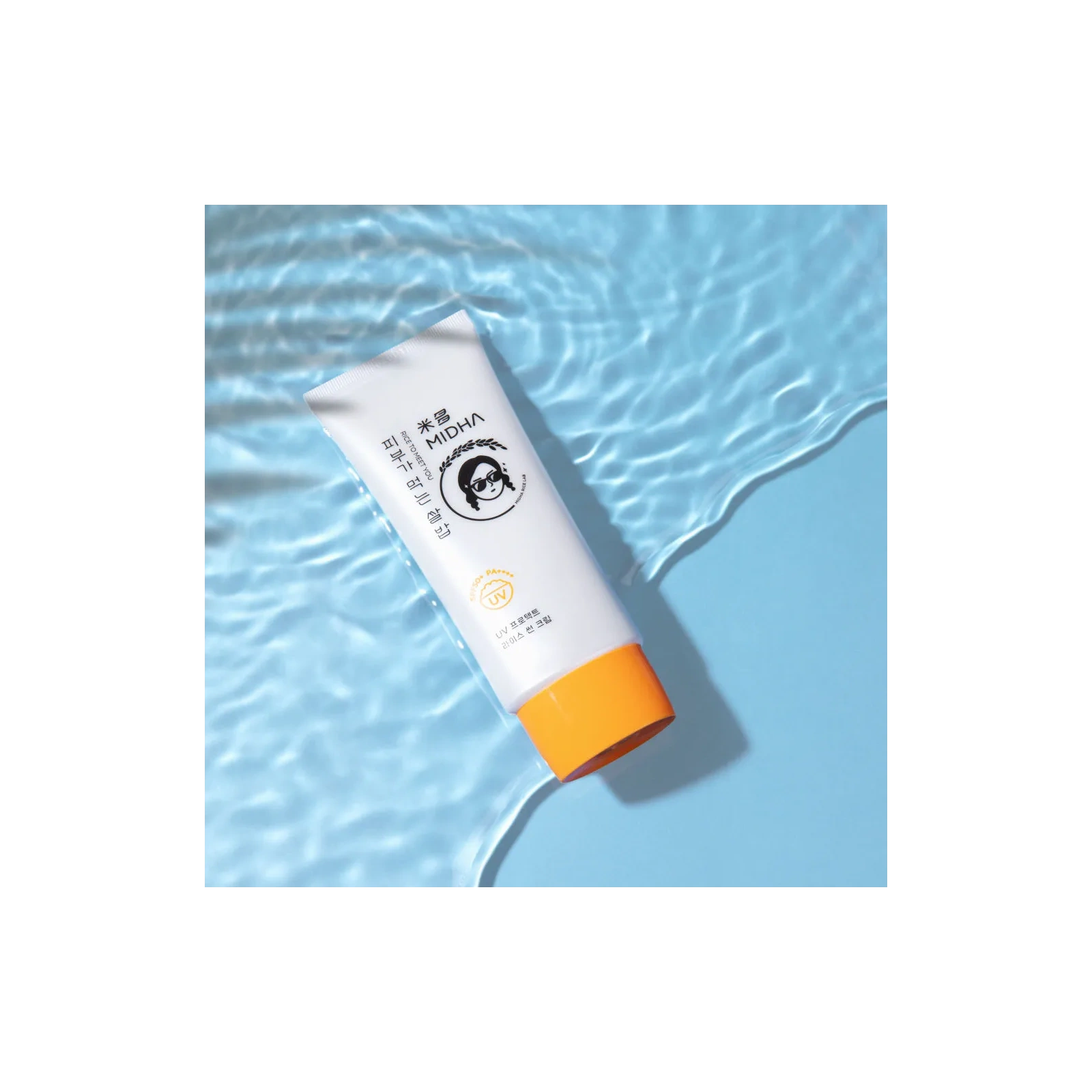 MIDHA Rice To Meet You krem do twarzy Ochronny z Ryżem SPF50 PA++++ 50ml