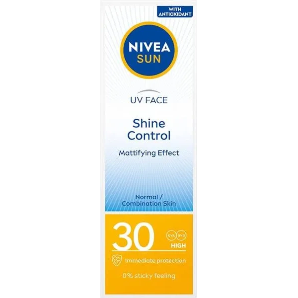 NIVEA Sun UV Face Shine Control matujący krem do twarzy SPF30 50ml
