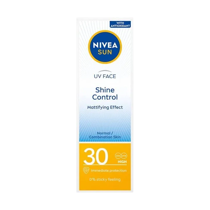 NIVEA Sun UV Face Shine Control matujący krem do twarzy SPF30 50ml 