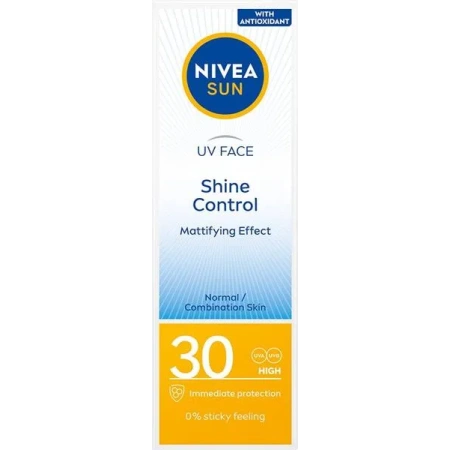 NIVEA Sun UV Face Shine Control matujący krem do twarzy SPF30 50ml 
